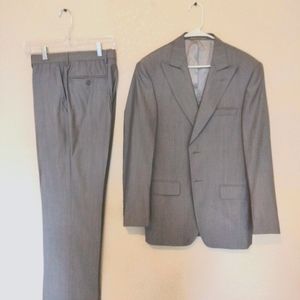 Stunning Men's Versace Light Gray Suit